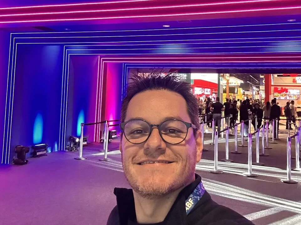Alexandre Passarelli na entrada da ABF Expo 2025