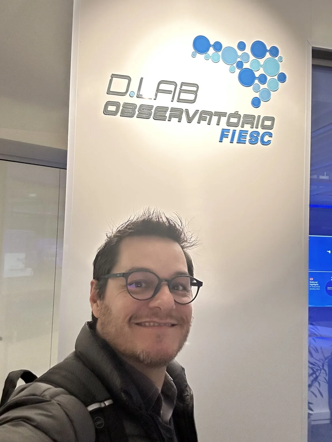 Alexandre Passarelli no Observatório FIESC